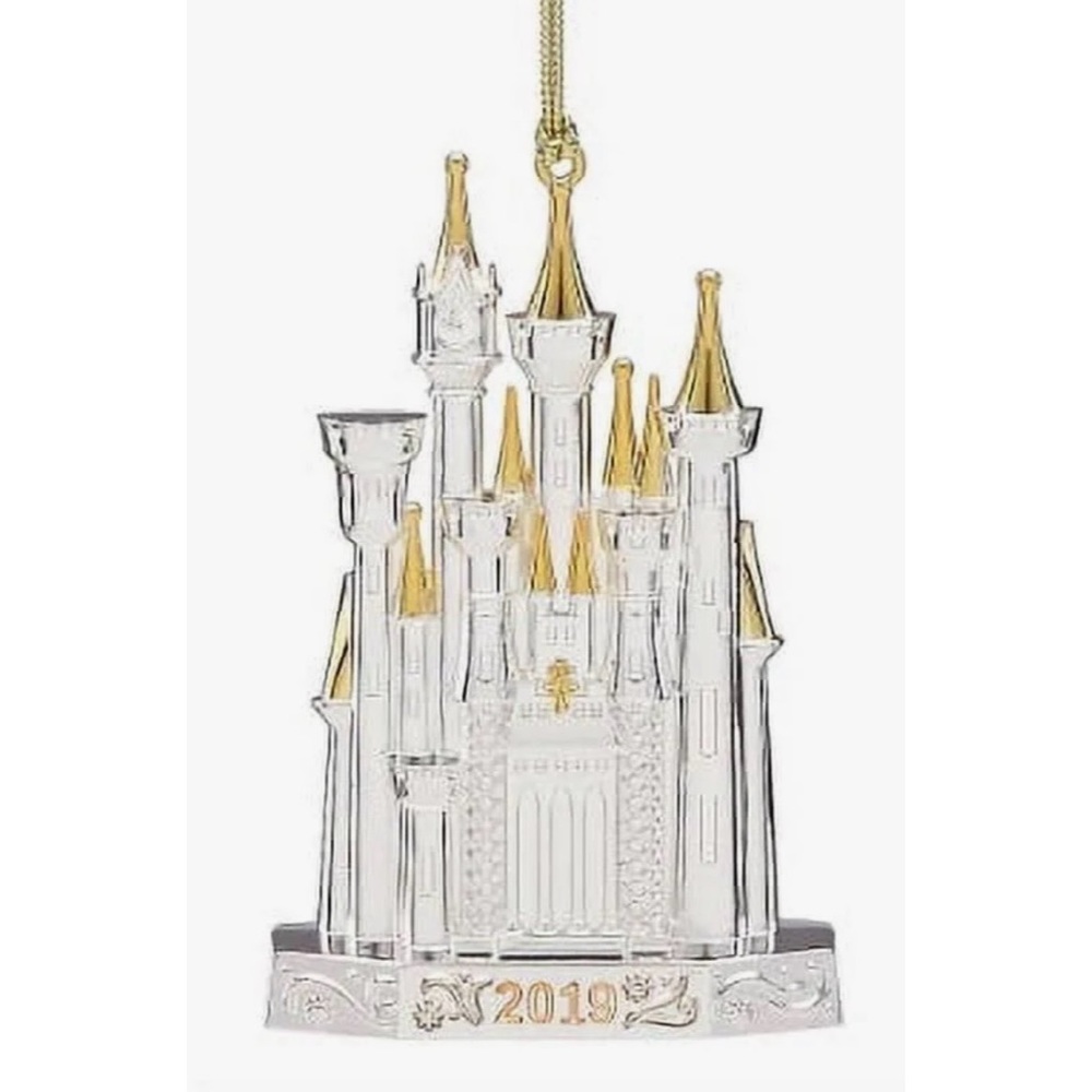Lenox 2019 Walt Disney Castle Christmas Ornament